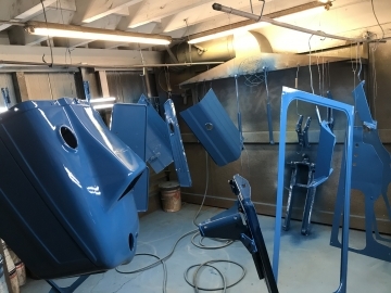 Grizzly Bespoke Fabrications Shot blasting and industrial paint coatings 